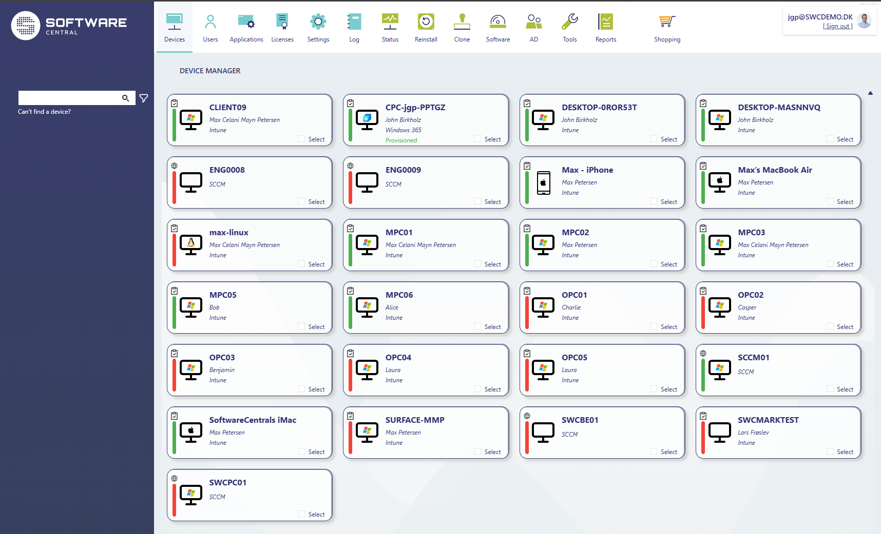 Device Manager overview